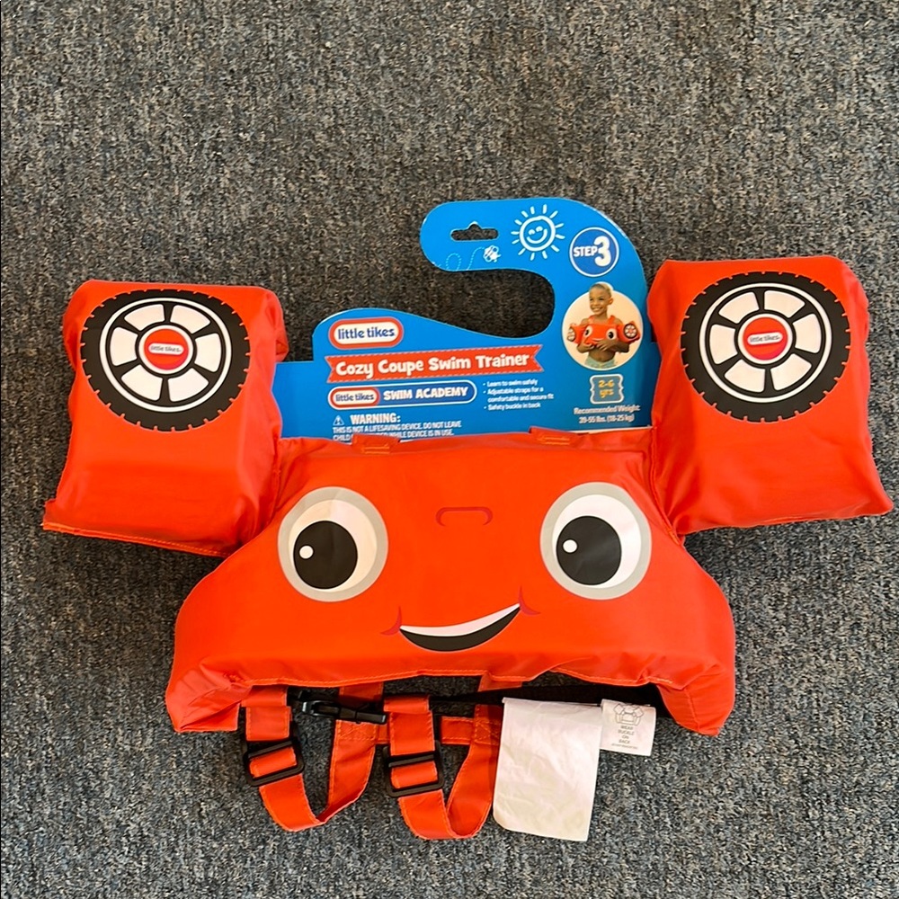 Little Tikes Cozy Coupe Swim Trainer Step 3 of Swim Academy NWT